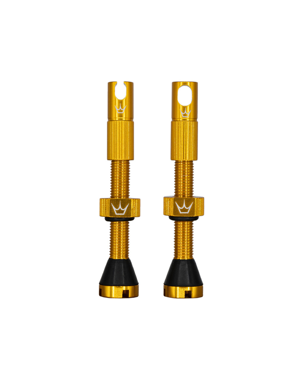 PEATY'S x Chris King MK2 Presta 60 mm slangeløse ventiler (x2) Guld