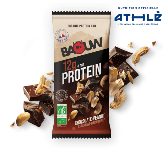 BAOUW ORGANIC EXTRA Chocolate/Marshmallow Protein Bar (50g)