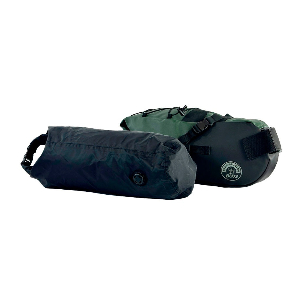 BUDS SEAT BAG 15L Khaki sadeltaske
