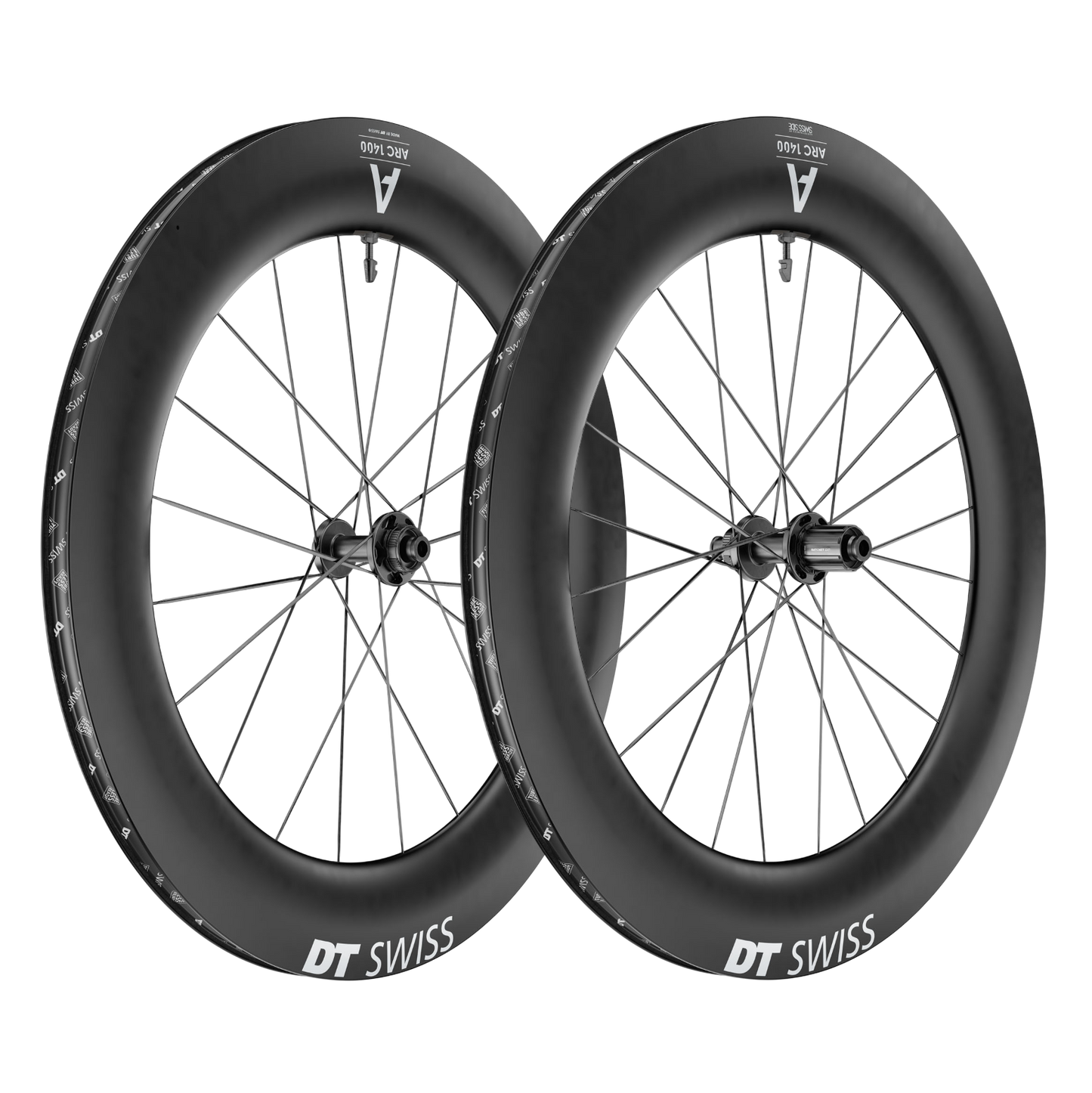Par DT SWISS ARC 1400 DICUT 85 Tubeless Ready-hjul (Center Lock)