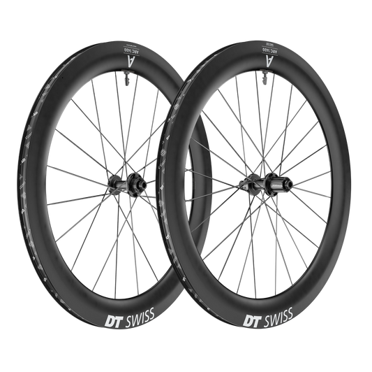 Pair of DT SWISS ARC 1400 DICUT 65 Tubeless Ready Wheels (Center Lock)
