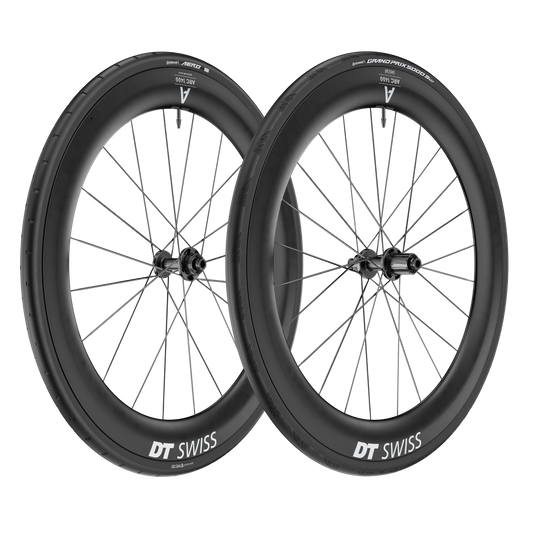 Pair of DT SWISS ARC 1100 DICUT WTS 65 Tubeless Ready Wheels (Center Lock)