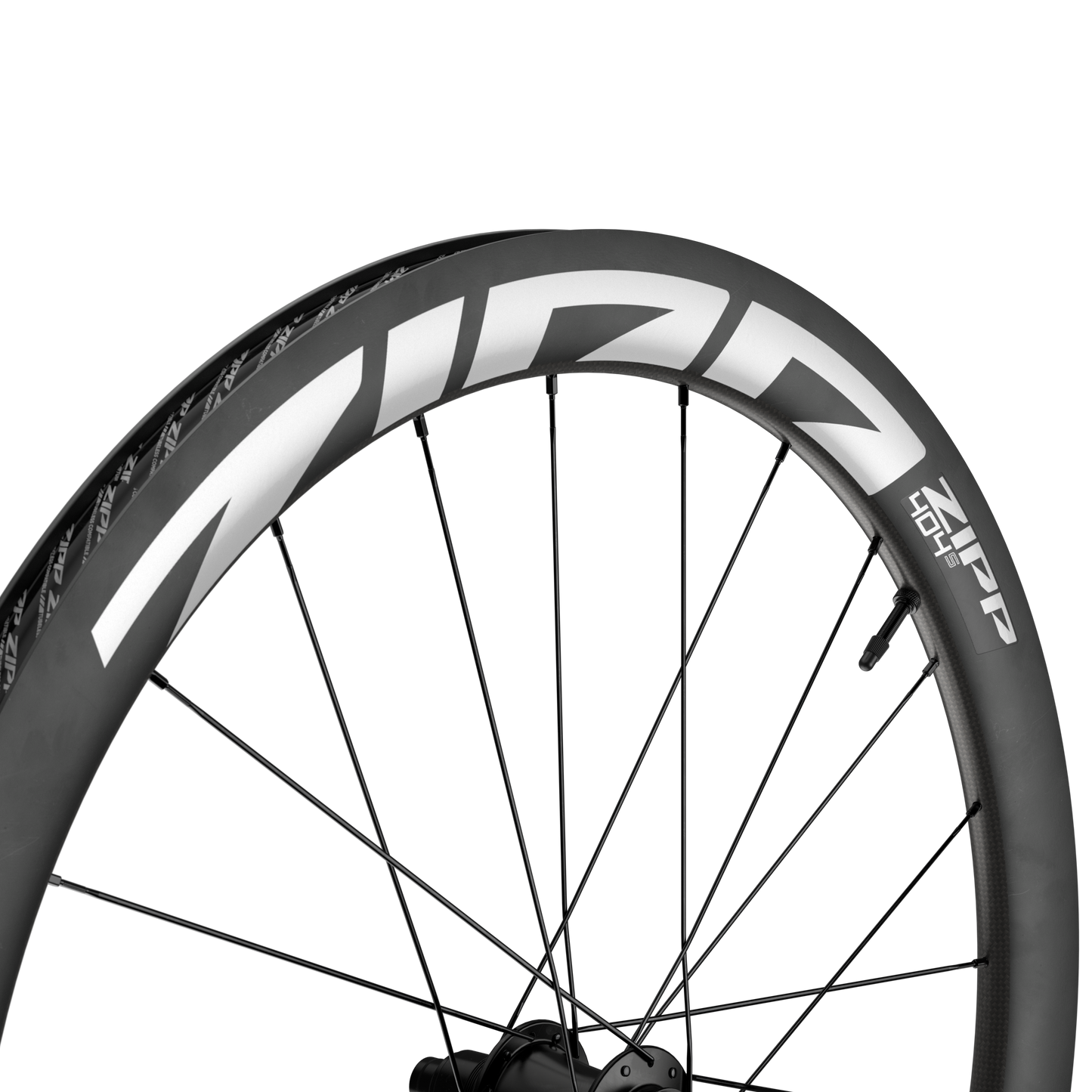 ZIPP 404 S A1 hvidt baghjul