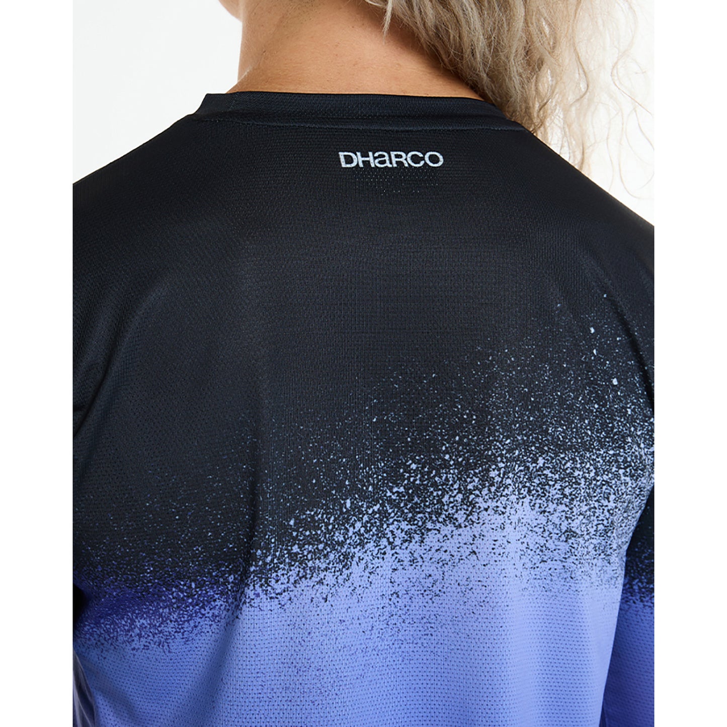 DHARCO RACE ULTRA VIOLET langærmet trøje til kvinder Sort/lilla