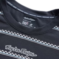 TROY LEE DESIGNS LILIUM RIDE CHECKED OUT kortærmet carbon-trøje til kvinder