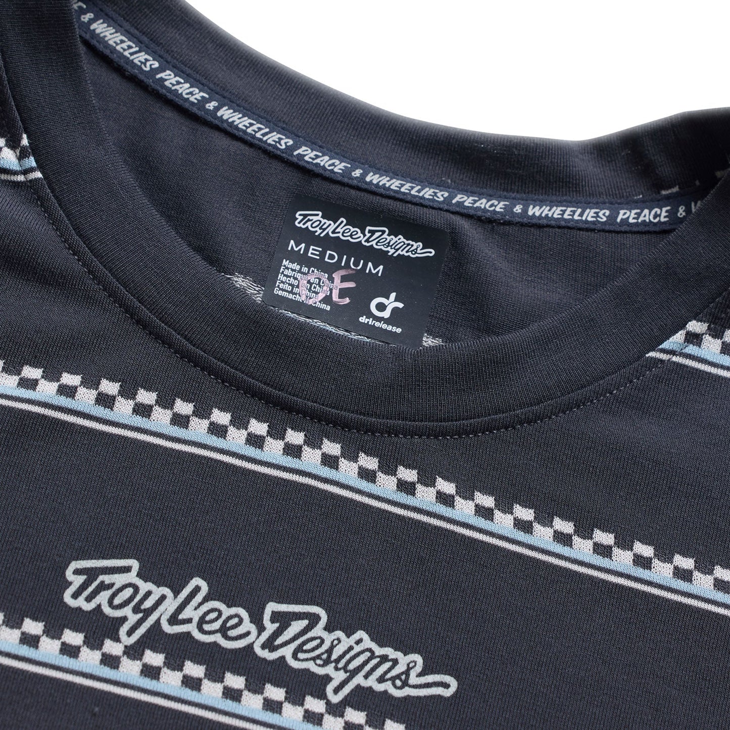 TROY LEE DESIGNS LILIUM RIDE CHECKED OUT kortærmet carbonjersey til kvinder