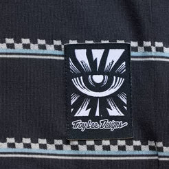 TROY LEE DESIGNS LILIUM RIDE CHECKED OUT kortærmet carbon-trøje til kvinder