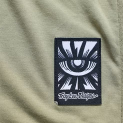 TROY LEE DESIGNS LILIUM RIDE STAMPS Kortærmet dametrøje Sage