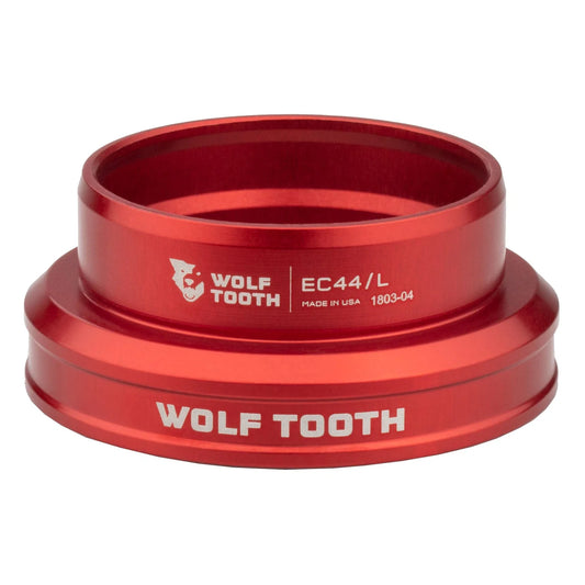 Nedre kop til eksternt styreleje WOLF TOOTH PERFORMANCE 1.5" EC44 Rød