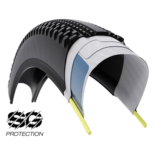 WTB VULPINE S TCS LIGHT FAST ROLLING DUAL DNA SG2 700x40 Tubeless Ready-dæk Sort
