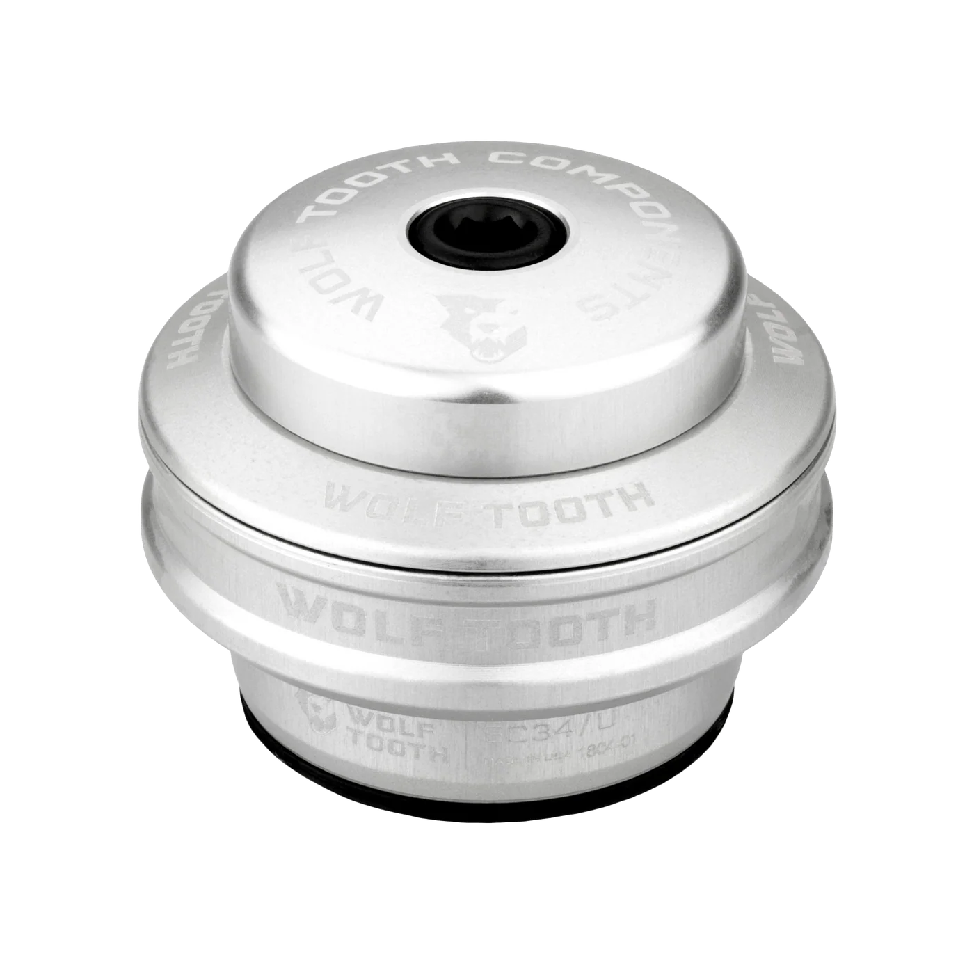 Høj skål til WOLF TOOTH PERFORMANCE eksternt styrsæt 1"1/8 EC34, stack 16 mm, sølv