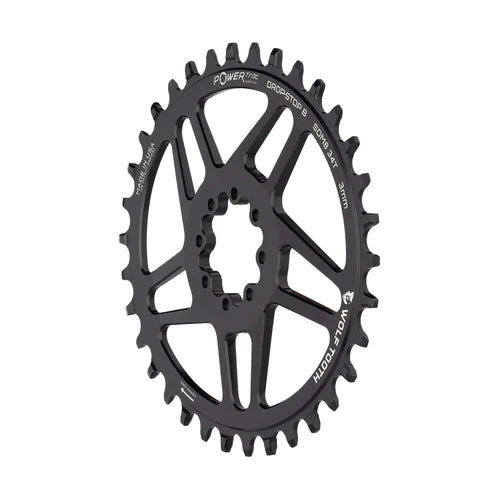 Plateau Mono Oval WOLF TOOTH 12V SRAM Direct Mount 8 screws Offset 3mm