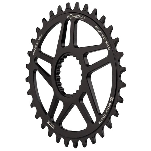 Mono Oval WOLF TOOTH 12V SHIMANO Direct Mount Offset 0mm kædehjul