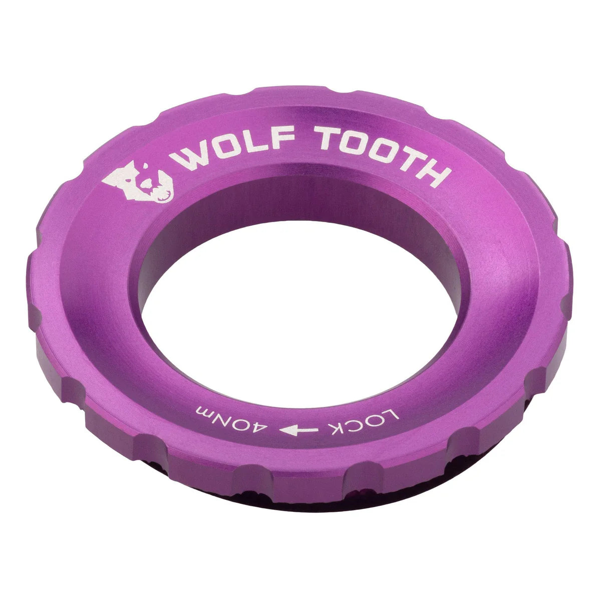 WOLF TOOTH Purple External Centerlock Nut