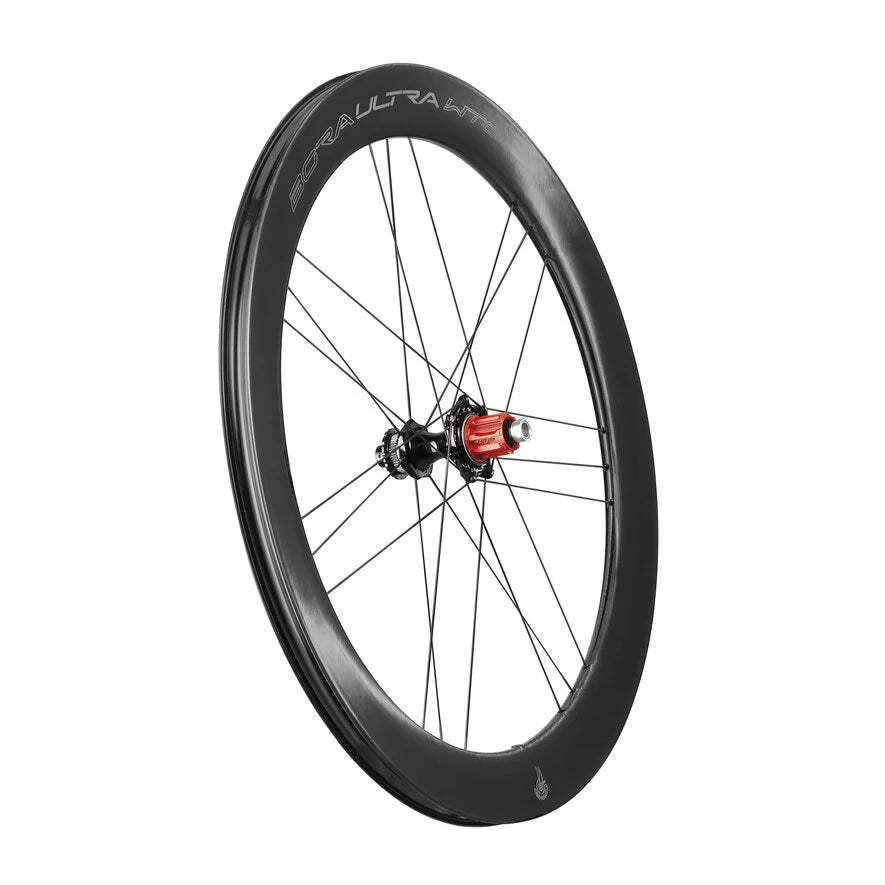 Pair of CAMPAGNOLO BORA ULTRA WTO 60 C23 DISC Tubeless Ready Wheels (Center Lock) Chrome
