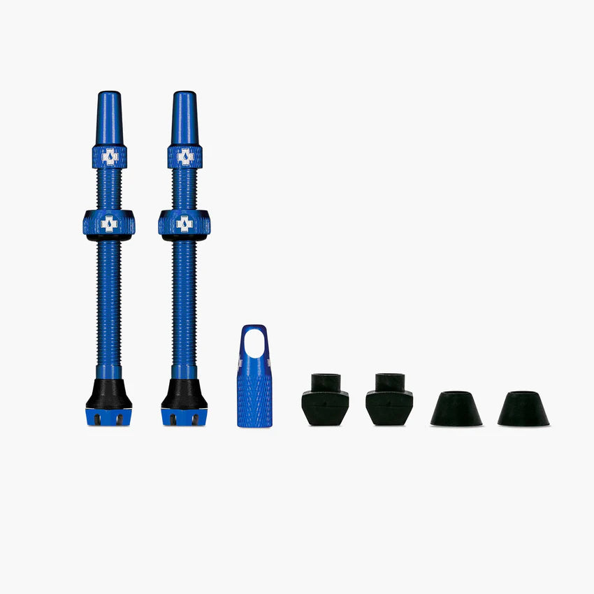 Tubeless Valves V2 MUC-OFF Blue