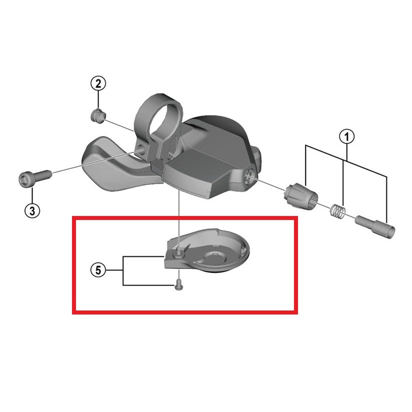 SHIMANO U4000 Left Lever Cover