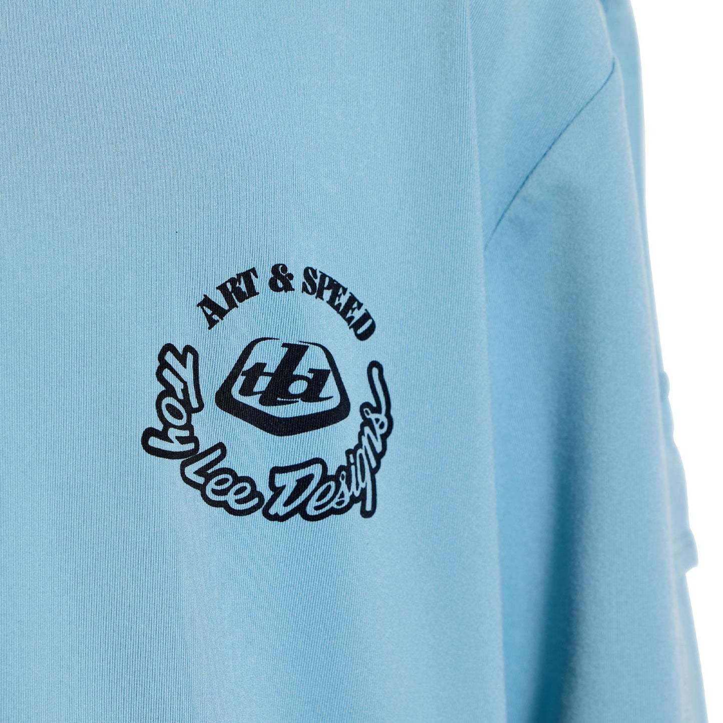 TROY LEE DESIGNS RUCKUS RIDE CARBS Junior Langærmet Jersey Blå