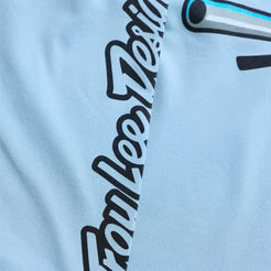 TROY LEE DESIGNS RUCKUS RIDE CARBS Junior Langærmet Jersey Blå