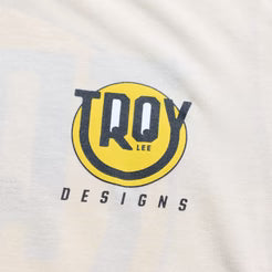 TROY LEE DESIGNS SKYLINE RIDE HAPPY Junior Kortærmet Jersey Pumice