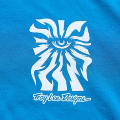 TROY LEE DESIGNS SKYLINE RIDE ONE EYE AERO Junior kortærmet trøje blå