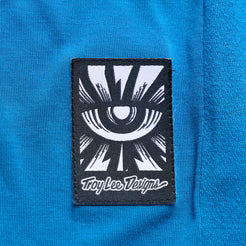 TROY LEE DESIGNS SKYLINE RIDE ONE EYE AERO Junior kortærmet trøje blå