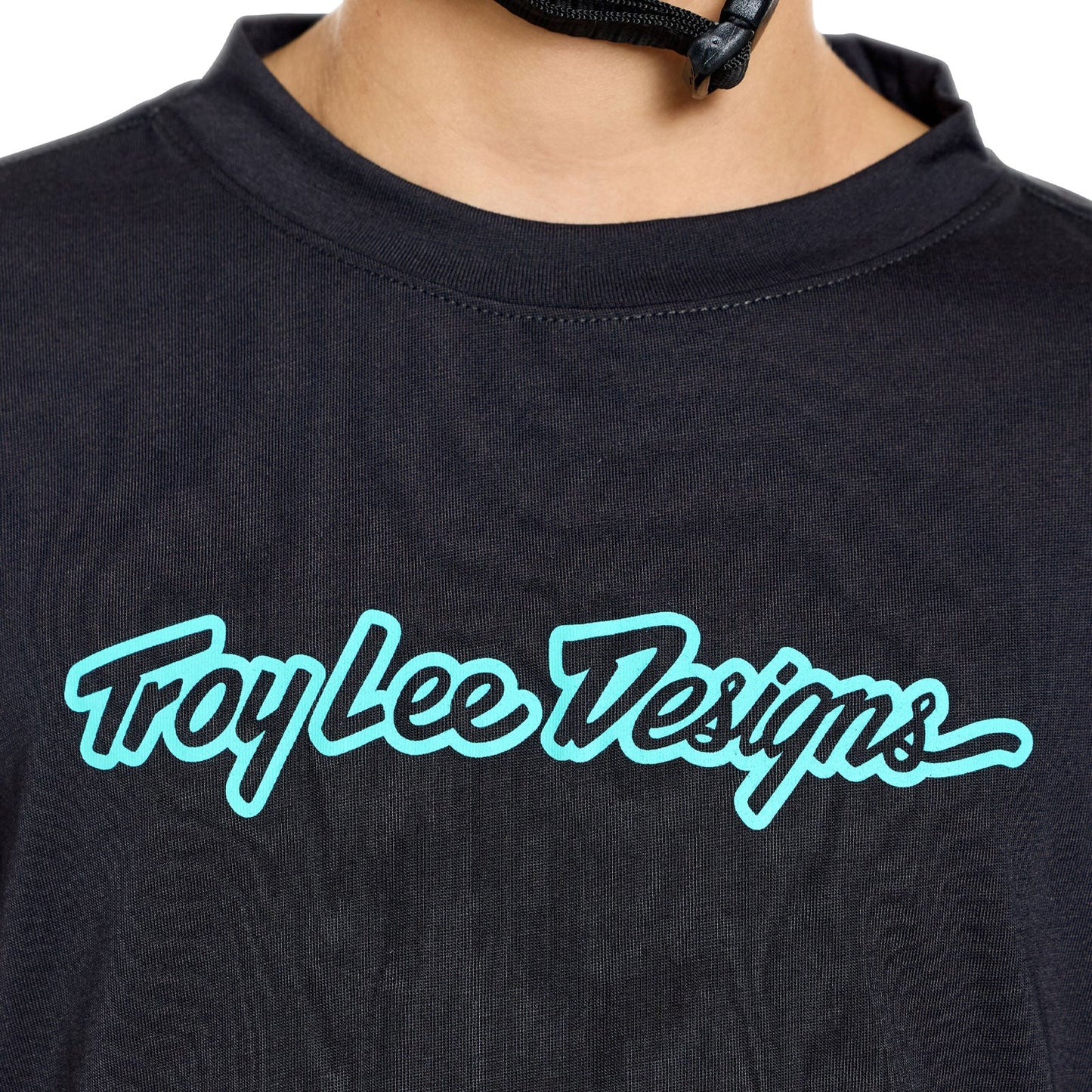 TROY LEE DESIGNS SKYLINE RIDE SIGNATURE Junior Langærmet trøje Sort/Grøn