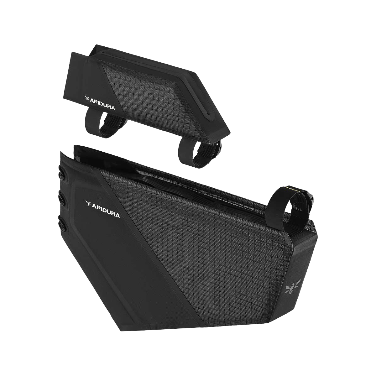 Pakke med APIDURA AERO SYSTEM stel tasker Sort