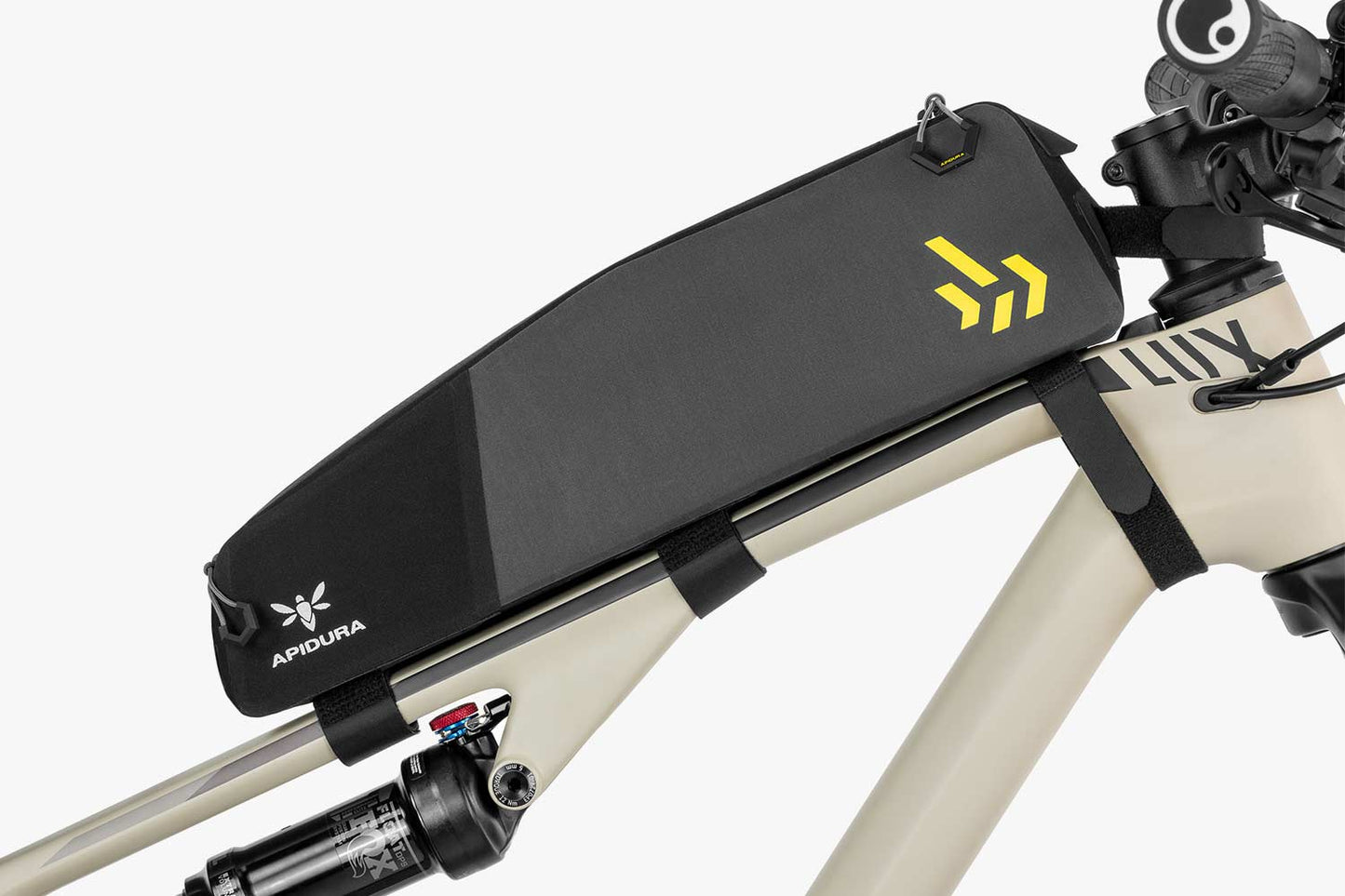 Rammetaske APIDURA BACKCOUNTRY LONG TOP TUBE PACK 1,8 L Sort Grå