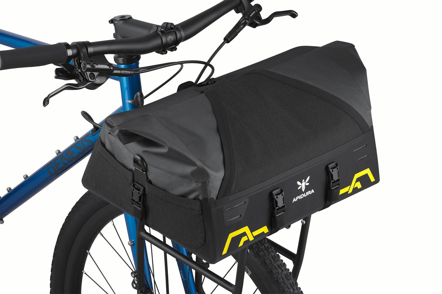 Handlebar bag APIDURA EXPEDITION FRONT RACK PACK 30 L Black