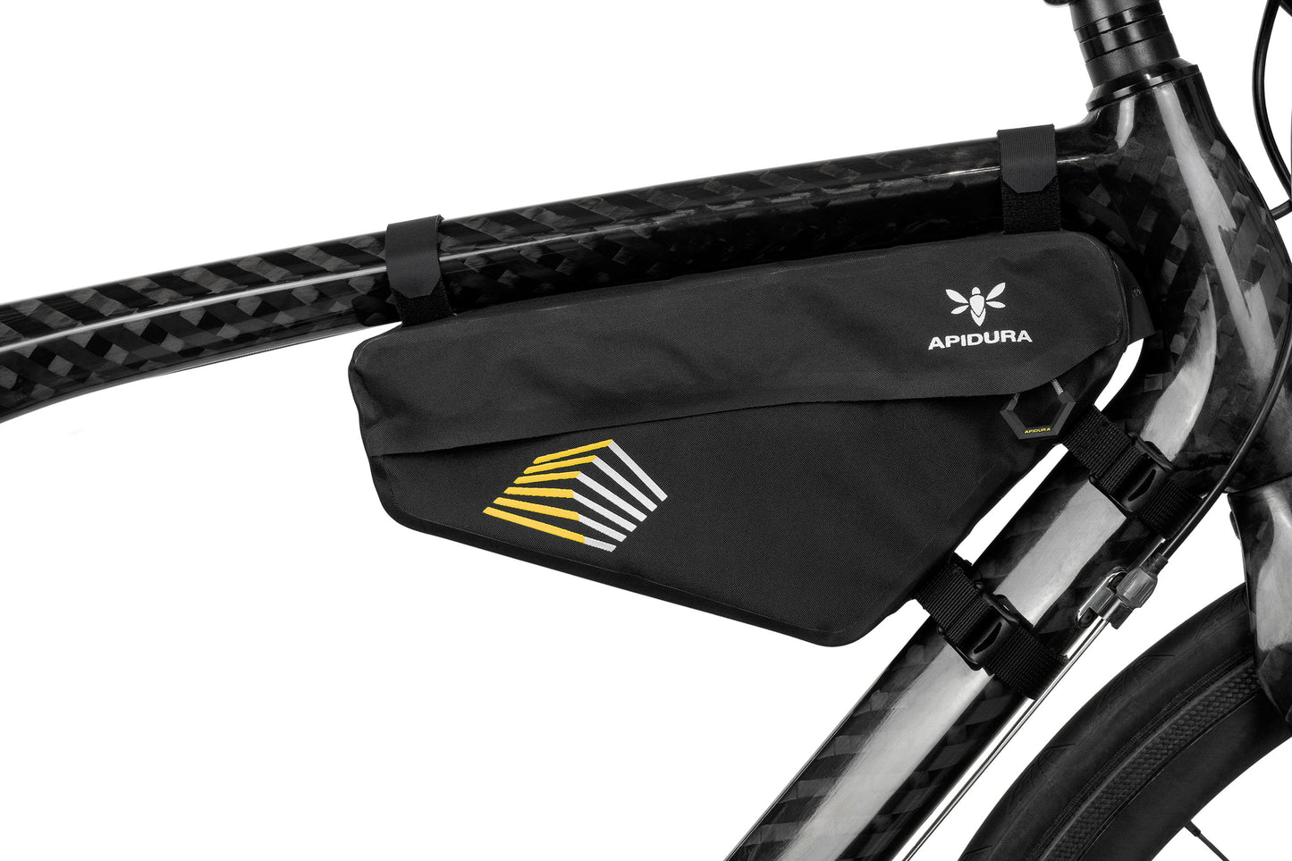 Rammetaske APIDURA RACING FRAME PACK 2,4 L Sort