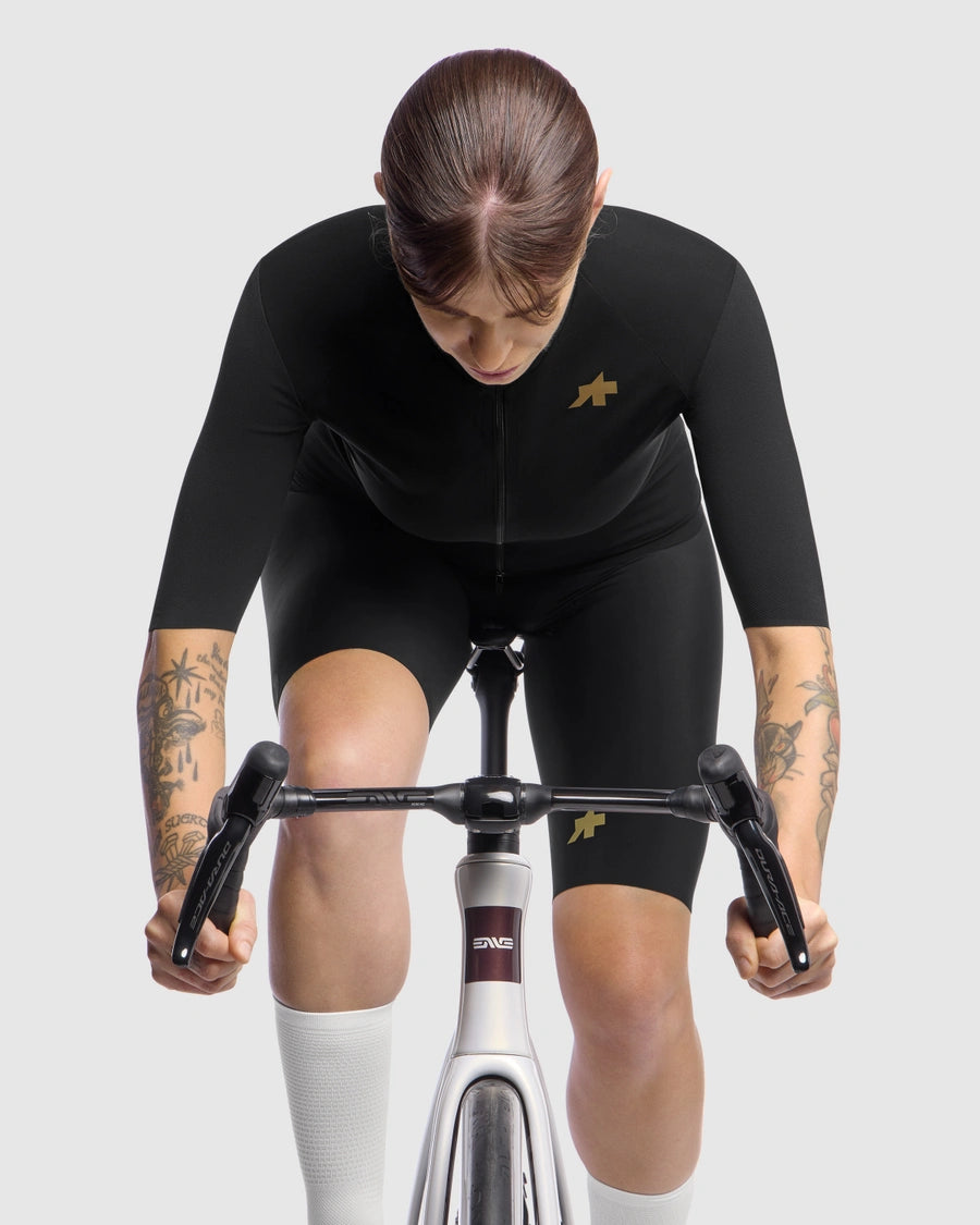 ASSOS UMA GTV SHELL S11 Langærmet dametrøje Sort