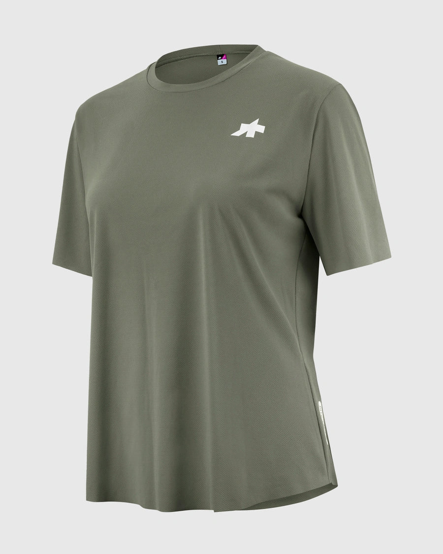 Women's TACTICA POST RIDE T5 Short Sleeve Jersey Green