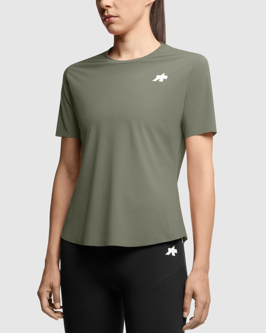 Women's TACTICA POST RIDE T5 Short Sleeve Jersey Green