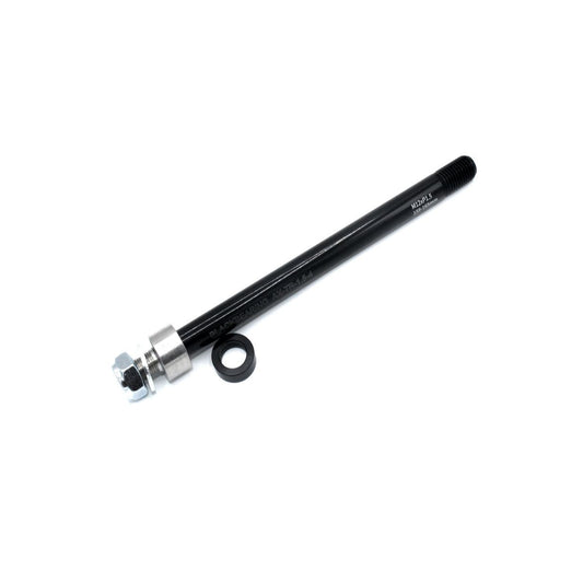 BLACKBEARING baghjulsaksel til cykeltrailer 12mm 157/165mm stigning 1,5