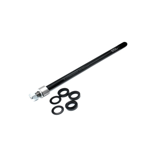 Baghjulsaksel til trailer BLACKBEARING 12 mm 171/183 mm gevind 1.0