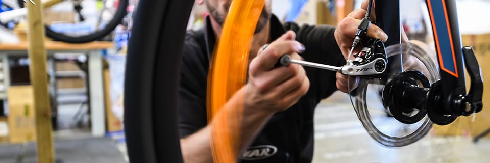 Hvordan indkører du dine mountainbikeskiver eller -pads?