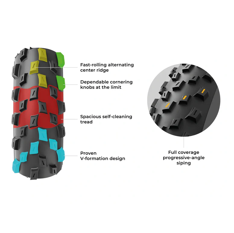 VITTORIA Barzo 27.5x2.4 XC Trail Graphene 2.0 Tubeless Ready Soft Black-dæk