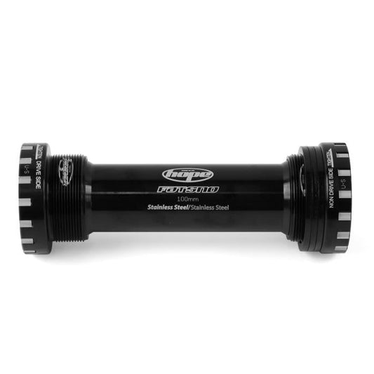 HOPE 100 mm Fat Bike krankboks med 24 mm aksel #BBSSFATN Sort