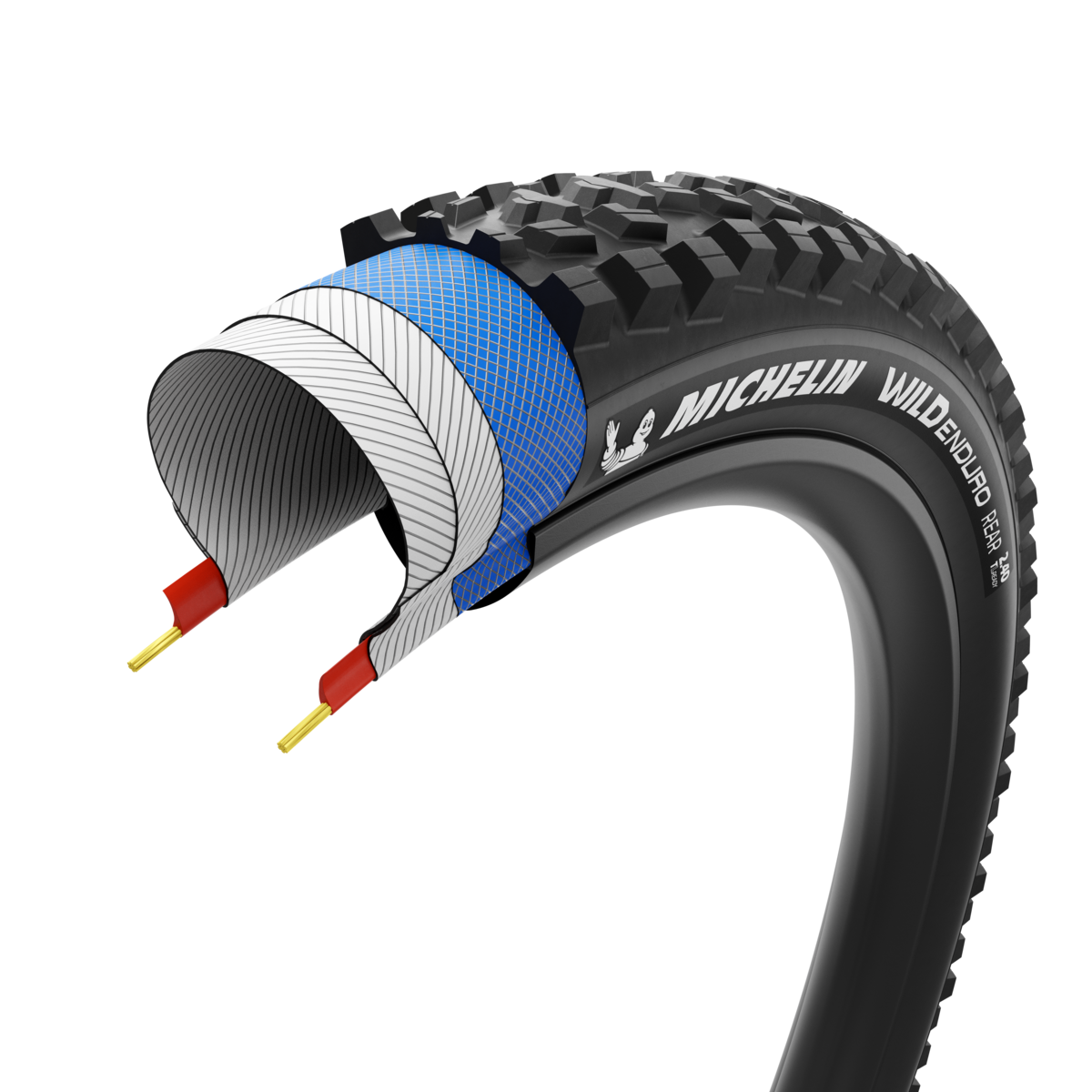 MICHELIN WILD ENDURO REAR 29x2.40 Tubeless Ready Soft Black tire