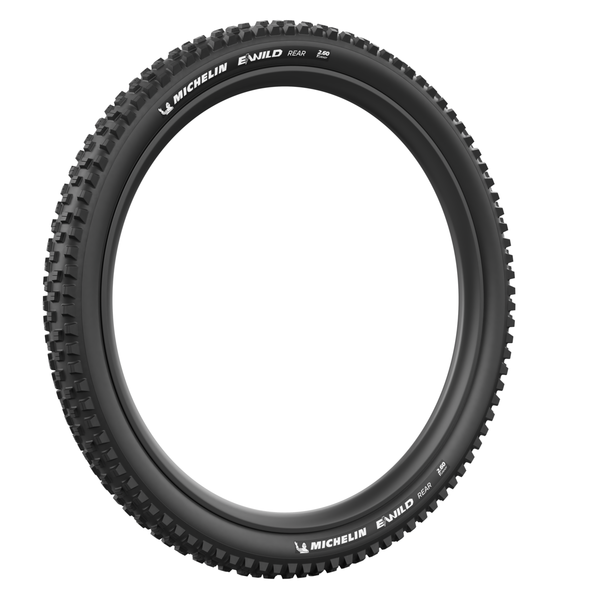 MICHELIN E-WILD REAR 29x2.60 Tubeless Ready Soft Black-dæk
