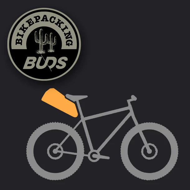 BUDS SEAT BAG 15L Sadeltaske Sort