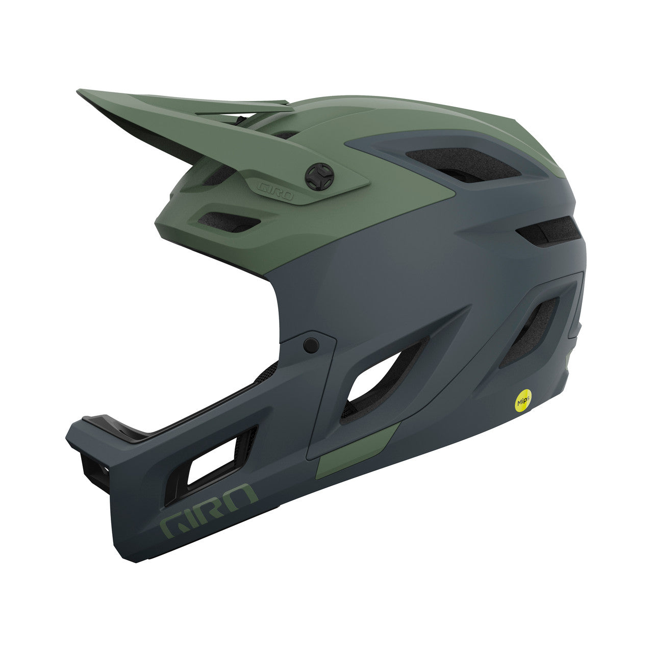 GIRO COALITION MIPS SPHERICAL MTB-hjelm grå/grøn