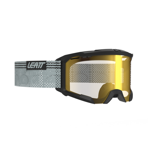 Maske LEATT VELOCITY 4.0 MTB X-FLOW Grå/Sort Iriz Bronze Visir 68 VLT