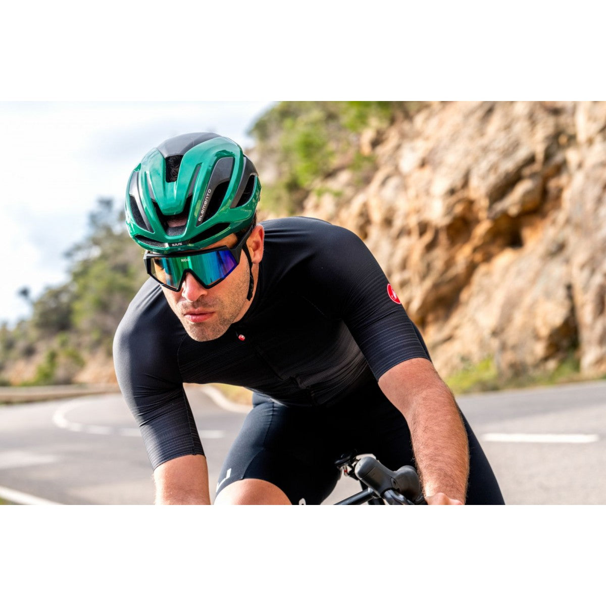 Headset Road KASK ELEMENTO Green