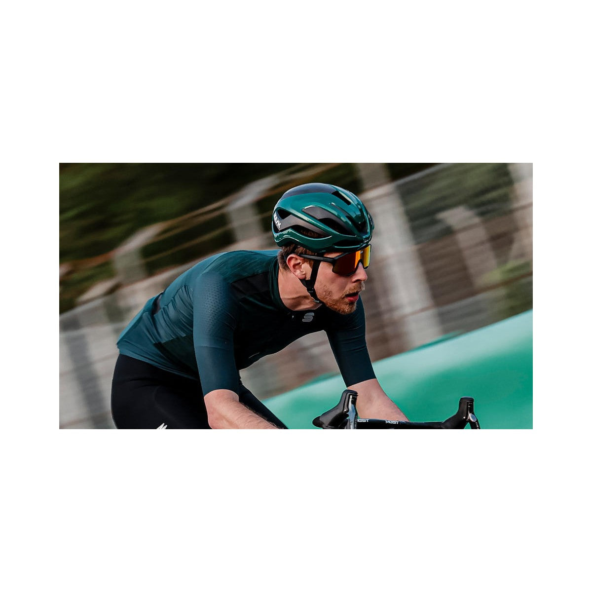 Headset Road KASK ELEMENTO Green