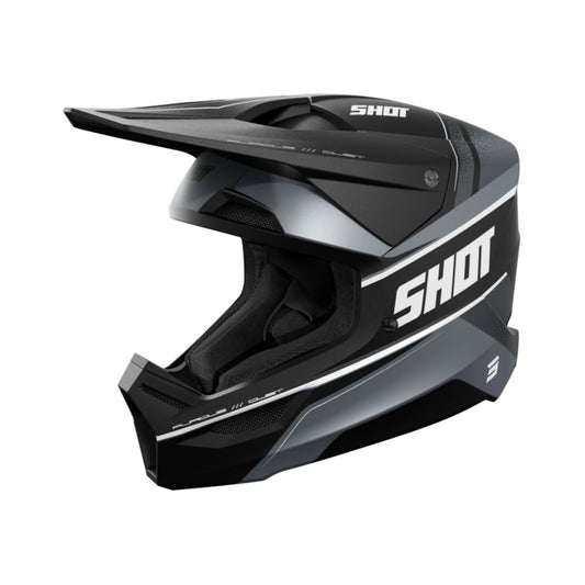BMX-hjelm SHOT FURIOUS Dust Black Matt