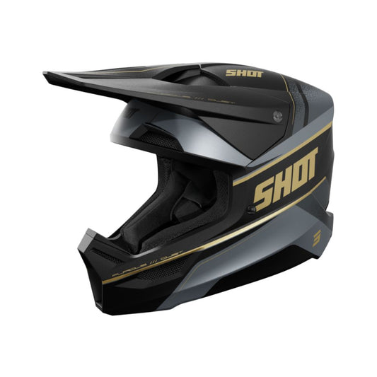 BMX-hjelm SHOT FURIOUS Dust Gold Mat