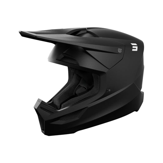 BMX-hjelm SHOT FURIOUS Solid Sort Mat