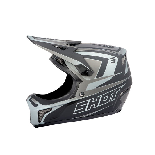BMX-hjelm SHOT ROGUE Junior Level Mat Sort